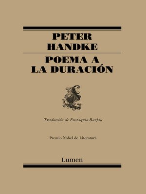 cover image of Poema a la duración